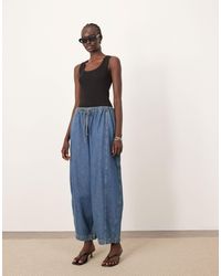 ARRANGE - Willa Barrel Trouser - Lyst