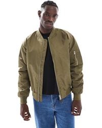 River Island - Ma1 Bomber Jacket - Lyst