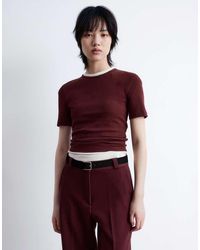 & Other Stories - Super Soft Jersey Rib T-Shirt - Lyst