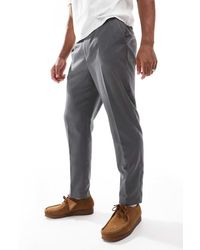 ASOS - Tapered Fit Smart Co-ord Trousers - Lyst