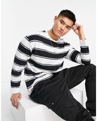 ADPT - Oversized Long Sleeve Stripe T-shirt - Lyst