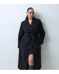 Forever New - Wool Feel Belted Structured Coat - Lyst