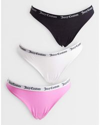 Juicy Couture - 3 Pack Logo Briefs - Lyst