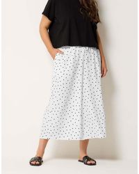 Yours Clothing - Polka Dot Culottes - Lyst