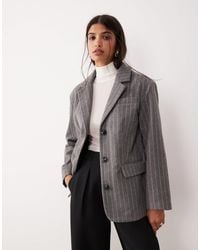 Jdy - Tailored Blazer With Wool - Lyst