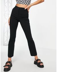 TOPSHOP - Highwaisted Bengaline Flared Trouser - Lyst