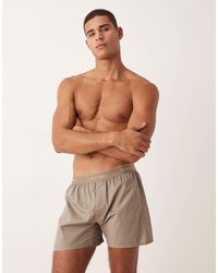 Calvin Klein - – pyjama-boxershorts aus webstoff - Lyst