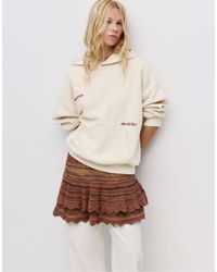Pull&Bear - Felpa Con Cappuccio Con Scritta - Lyst