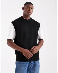 Jack & Jones - Fluffy Knitted Vest - Lyst