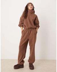 ASOS - – lounge-jogginghose aus microfleece - Lyst