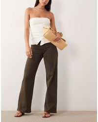Jdy - High Waist Wide Leg Jeans - Lyst