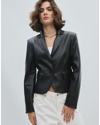 Stradivarius - Short Fitted Blazer - Lyst