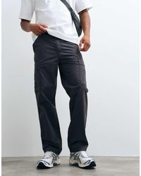 JJ Rebel - Straight Cargo Trousers - Lyst