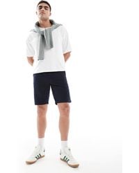 BOSS - Pantalones Cortos Chinos De Corte Slim De Algodón De - Lyst