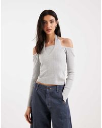 Mango - Teen Cut Out Long Sleeve Top - Lyst
