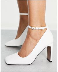 ASOS - Pacific Square Toe High Heeled Shoes - Lyst
