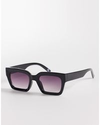 ASOS - – angeschrägte, eckige sonnenbrille - Lyst