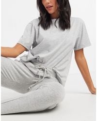 ASOS - – mix & match – pyjama-t-shirt aus jersey - Lyst