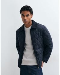 Mango - Quilted Jacket - Lyst