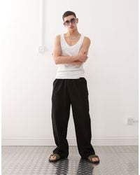 Collusion - Textured Woven Trouser - Lyst