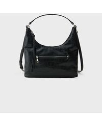 Stradivarius - Schultertasche aus wildleder mit riemen - Lyst