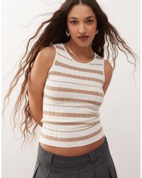 Noisy May - Rib Tank Top - Lyst