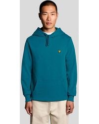 Lyle & Scott - Loopback Cotton Hoodie - Lyst