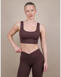SIMMI - Square Neck Cropped Tank Top - Lyst