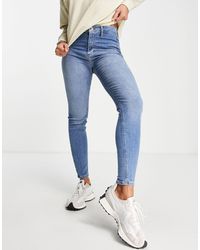 Dark Blue Kaia High Rise Disco Jeans 