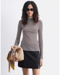 & Other Stories - Pure Wool High Neck Long Sleeve Top - Lyst