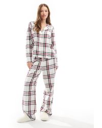 Tommy Hilfiger - – flanell-pyjama - Lyst