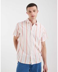 Blend - Cotton Linen Regular Fit Shirt - Lyst