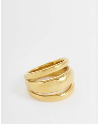 ASOS - – ring aus wasserfestem edelstahl - Lyst