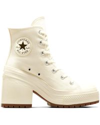 Converse - Chuck taylor 70 deluxe - sneakers bianche con tacco - Lyst