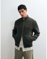 Carhartt - Curtis Knitted Zip Through Jacket - Lyst