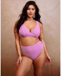 Peek & Beau - Scrunch Hidden Underwire Bikini Top - Lyst