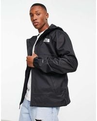 The North Face - Chaqueta Negra Impermeable Con Capucha Dryvent Mountain Quest De - Lyst