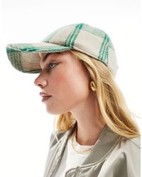 Whistles - Checked Cap - Lyst