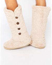 bedroom athletics womens slipper boots