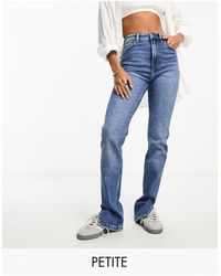 Bershka - Petite High Waisted Bootcut Jeans - Lyst