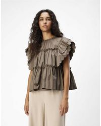 Object - Top Marrón Claro De - Lyst