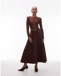 ASOS - Tailored Circle Maxi Skirt - Lyst