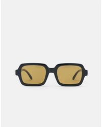 Pull&Bear - – eckige sonnenbrille aus kunstharz - Lyst