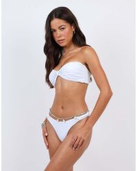SIMMI - Knot Detail Bikini Bottoms - Lyst