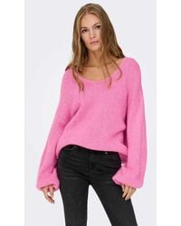 Jdy - Knitted Pullover - Lyst