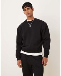 ASOS - Essentials Boxy Relaxed Sweatshirt - Lyst