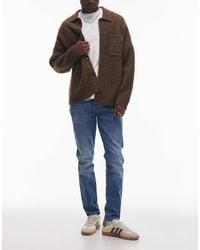 TOPMAN - – eng geschnittene stretch-jeans - Lyst