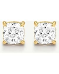 D.Louise - Waterproof Asscher Cut Solitaire Earrings 1.3 Ct – Tarnish-Free - Lyst