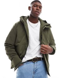 Jack & Jones - Technical Parka With Padded Lining - Lyst