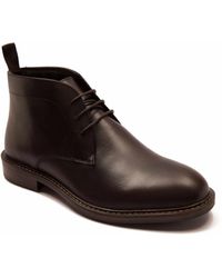 Thomas Crick - Hutchins - bottes à lacets en cuir - marron - Lyst